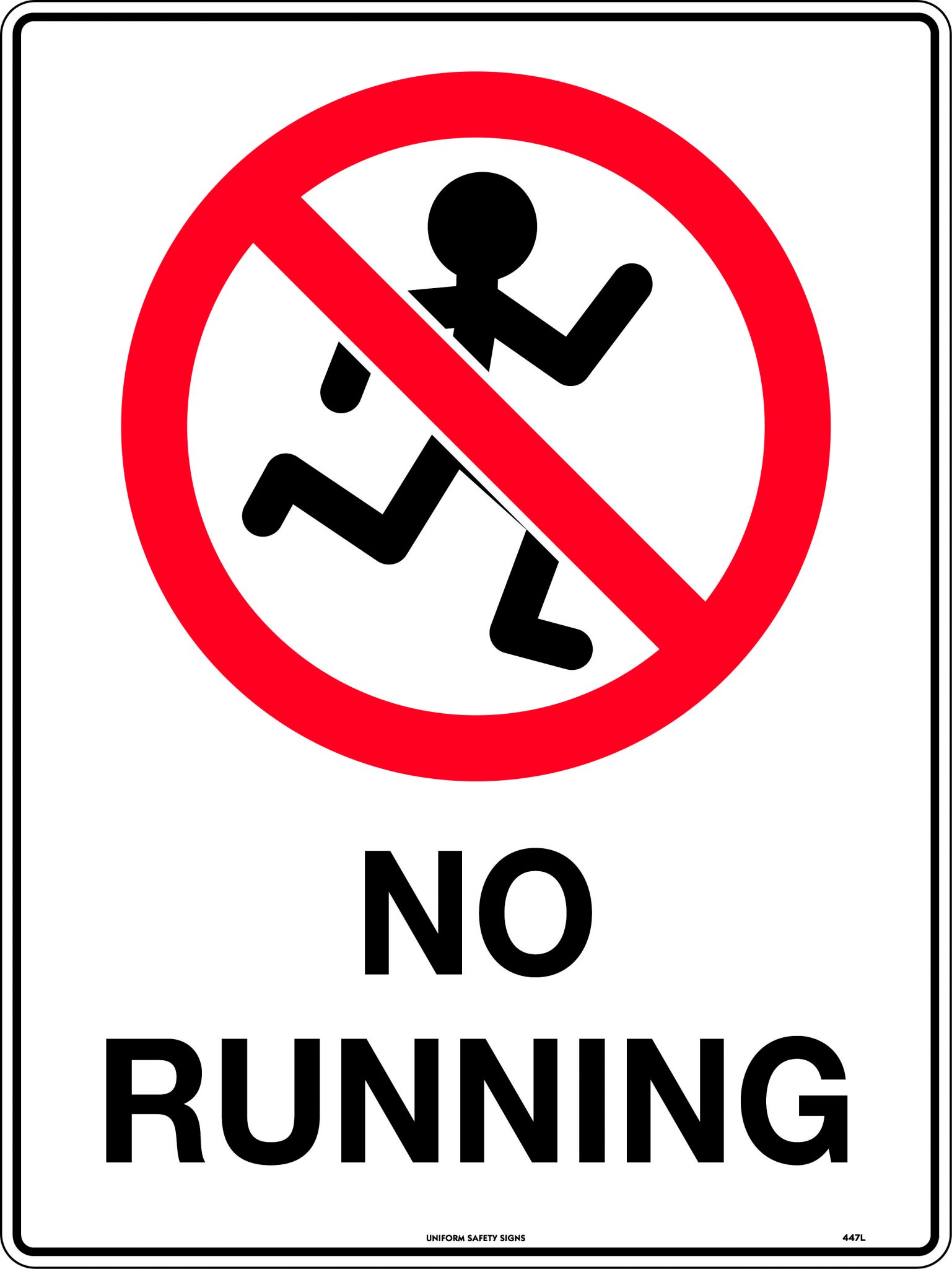 No Running Prohibition USS