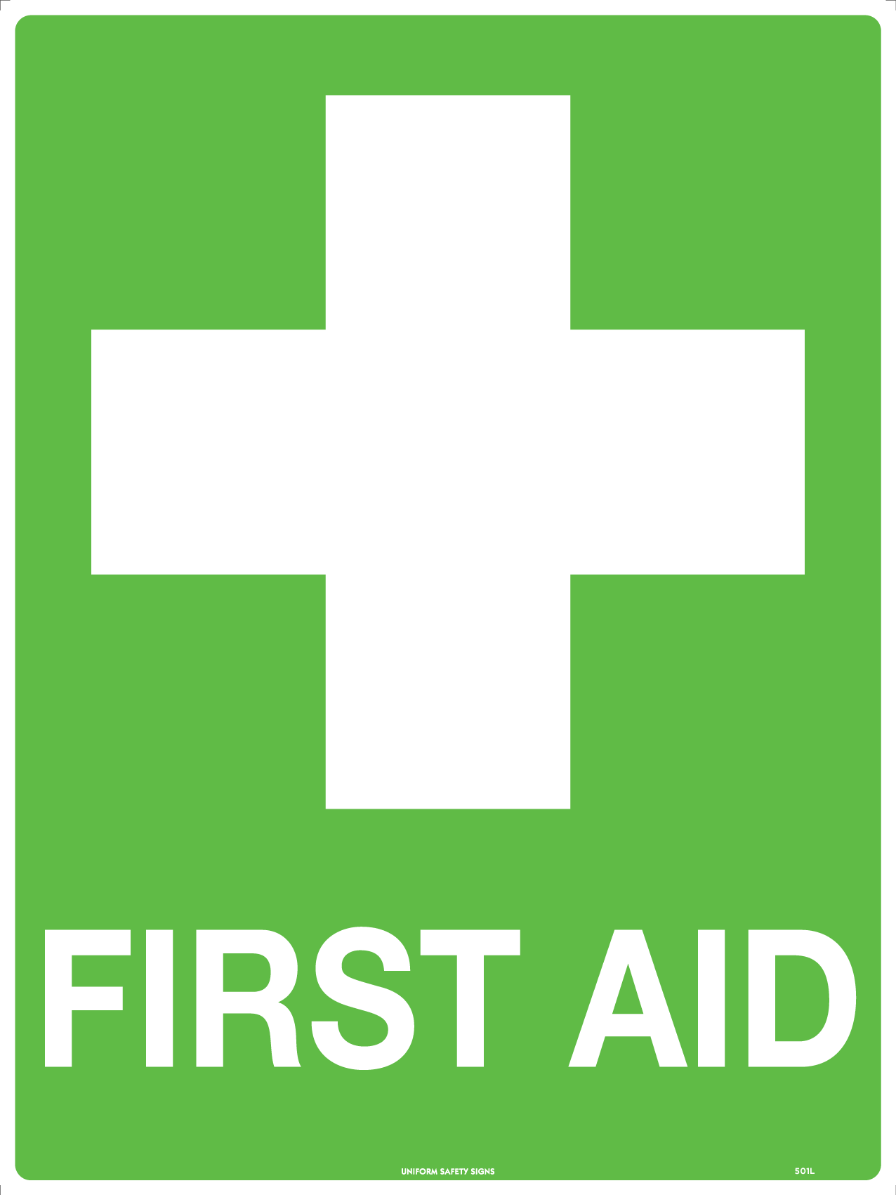 SIGN - PICTO - FIRST AID ( 267) 276E-CLA ( 200MM) 