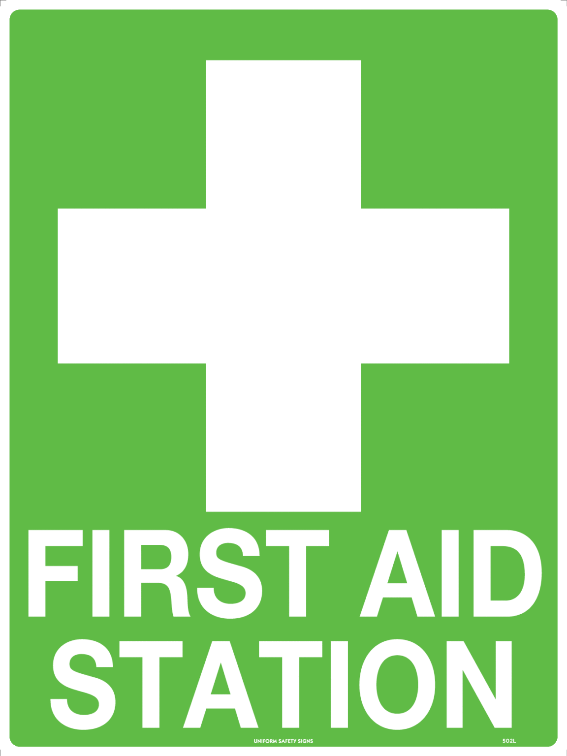 First Aid Station | Uniform Safety Signs first-aid-station-uniform-safety-signs