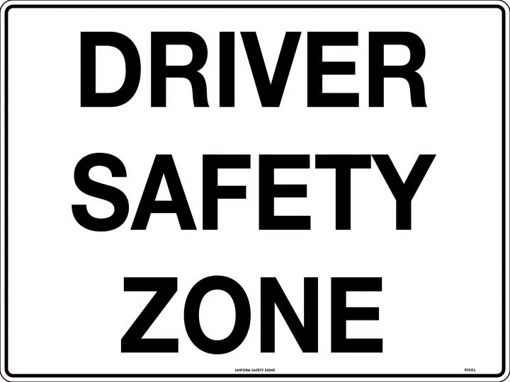 Driver Safety Zone General Signs USS