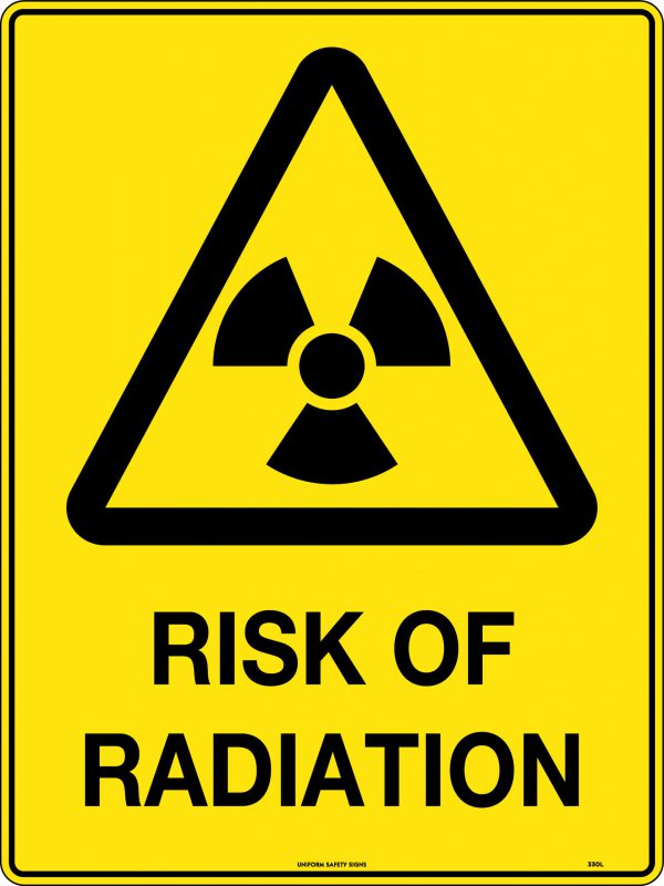 Risk Of Radiation Sign