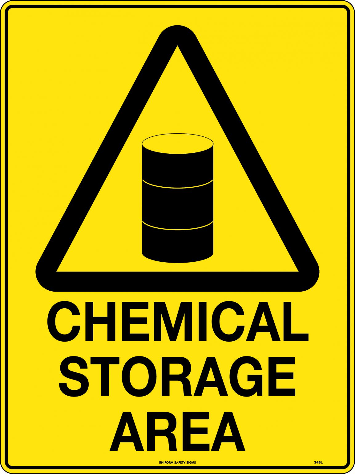 Chemical Storage Area | Uniform Safety Signs