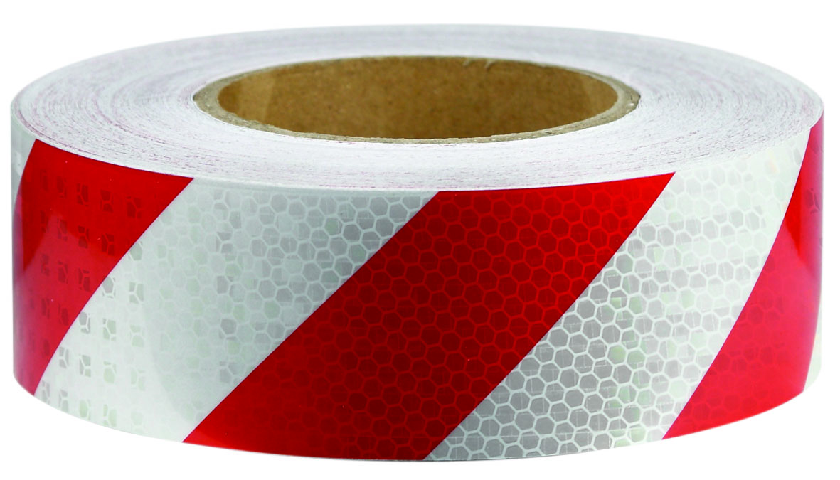 Red/White Reflective Tape, Class 1 | Reflective | USS