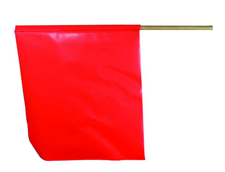 FLUORO ORANGE FLAG 300X300 - FLAG -PVC 300X300 
