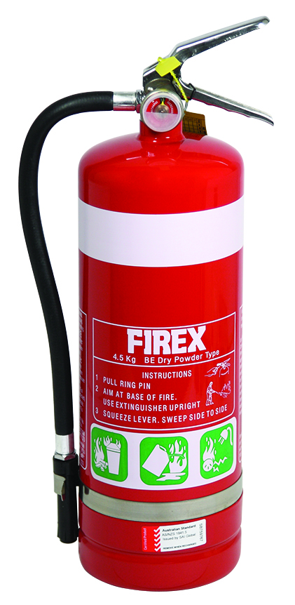 UNIFORM SAFETY 2.5KG BE DRY POWDER EXTINGUISHER 