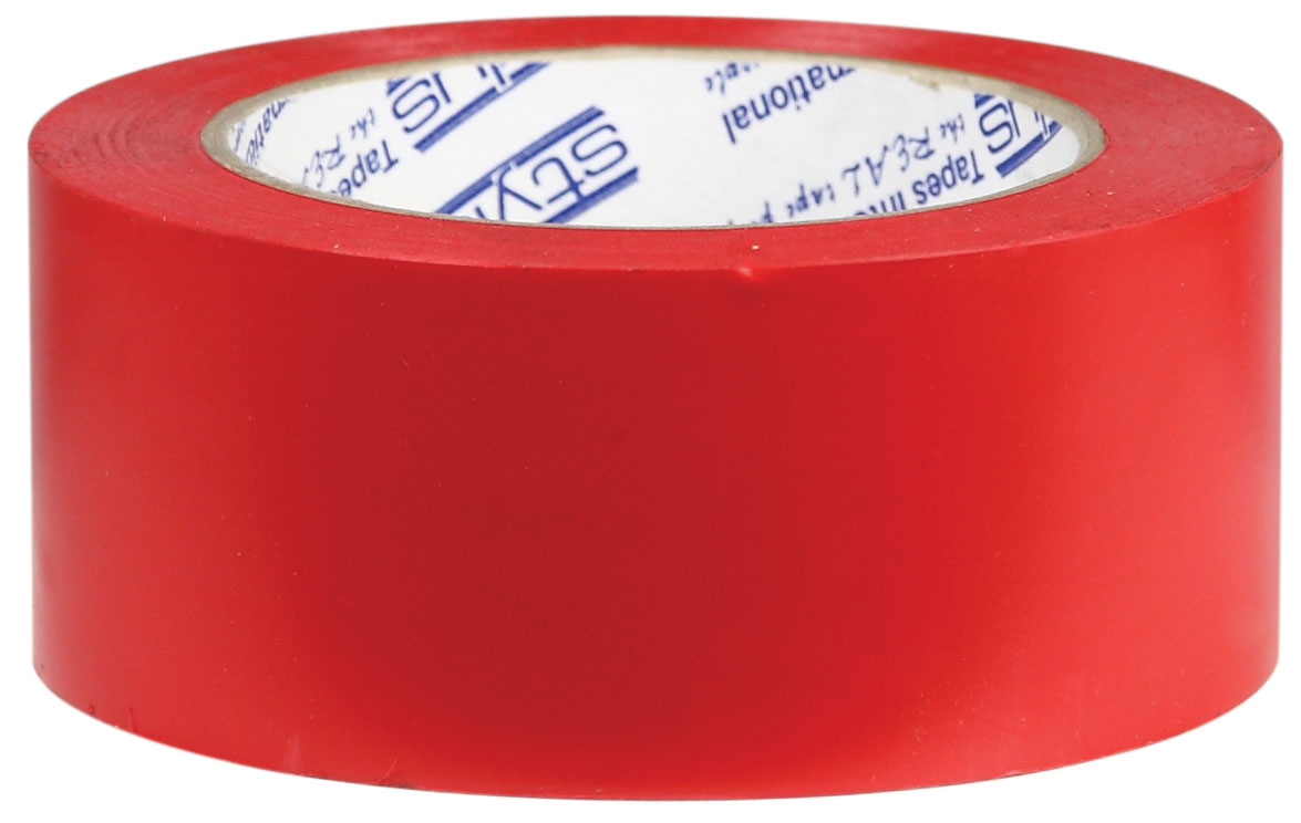 TAPE FLOOR RED ( 50X33MTRS)  