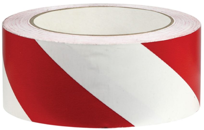Floor Marking Tape Red and White Floor Marking USS