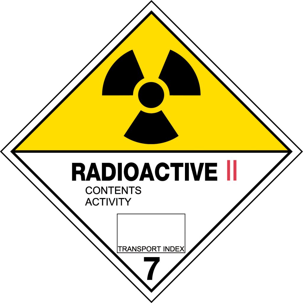 Hazchem Labels Radioactive II Hazchem Signs USS