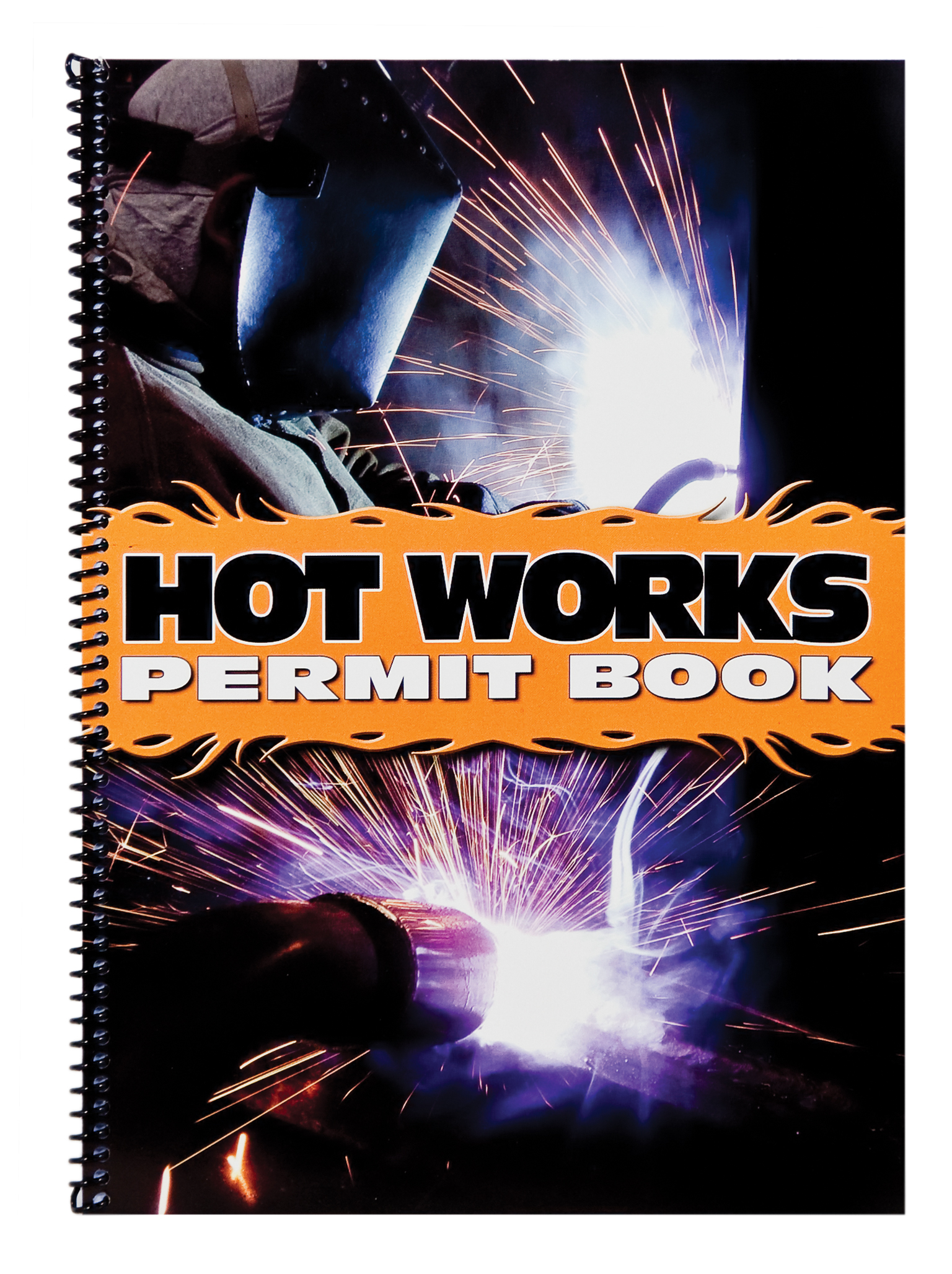 UNIFORM SAFETY HOT WORKS PERMIT LOGBOOK A4 SIZE 