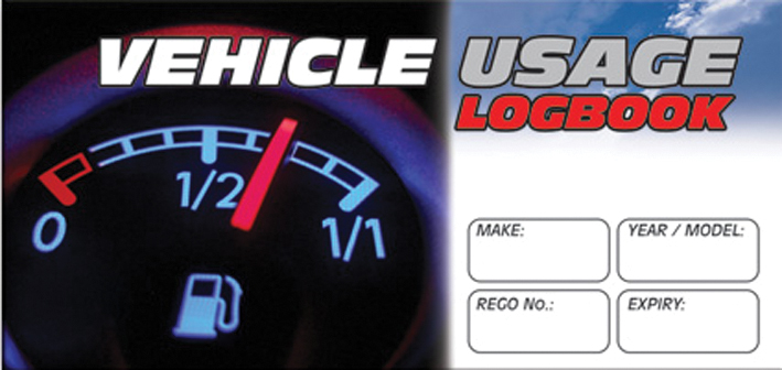 UNIFORM SAFETY VEHICLE USAGE LOGBOOK DL SIZE 