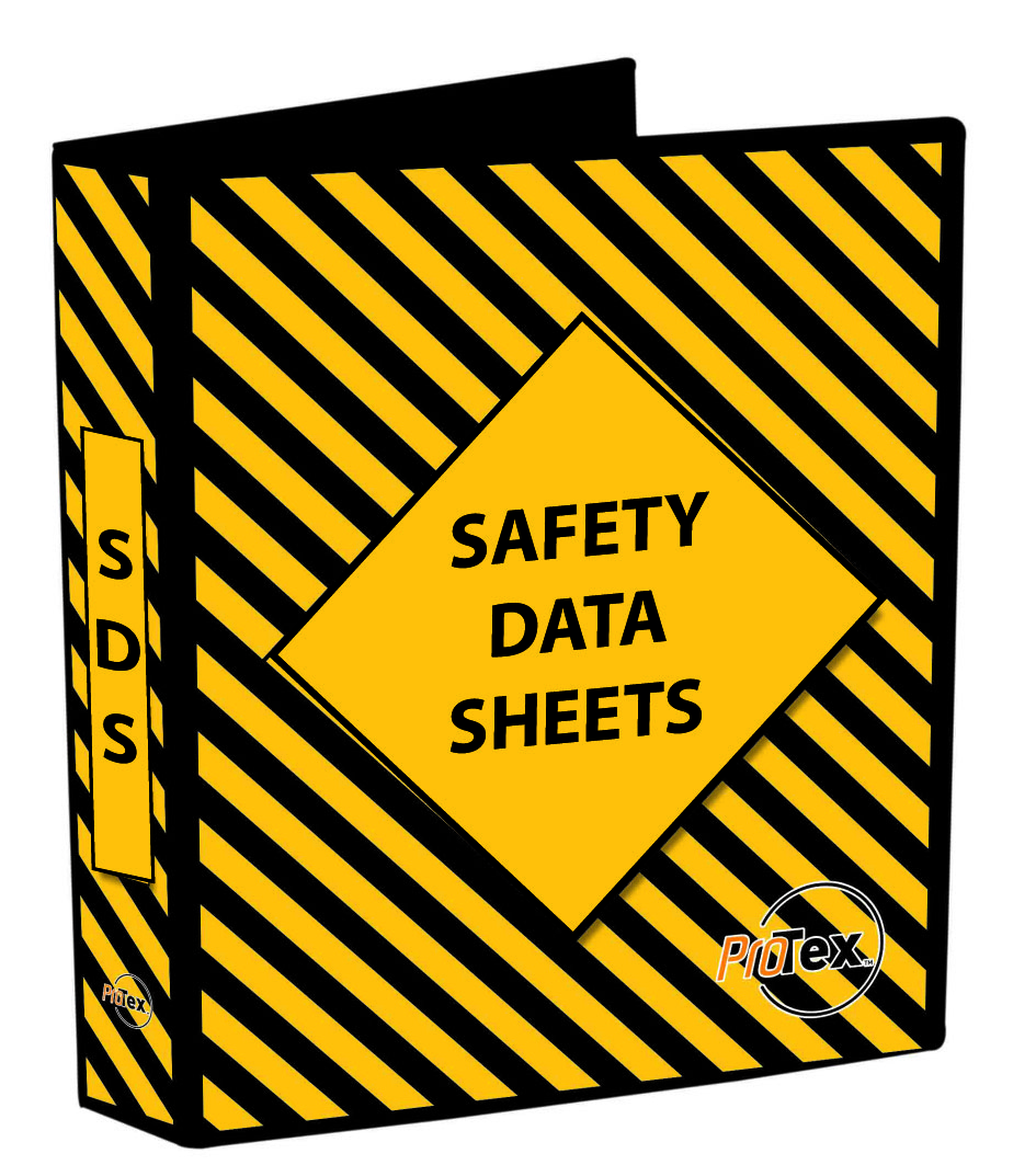 UNIFORM SAFETY SAFETY DATA SHEET BINDER YELLOW/BLACK 