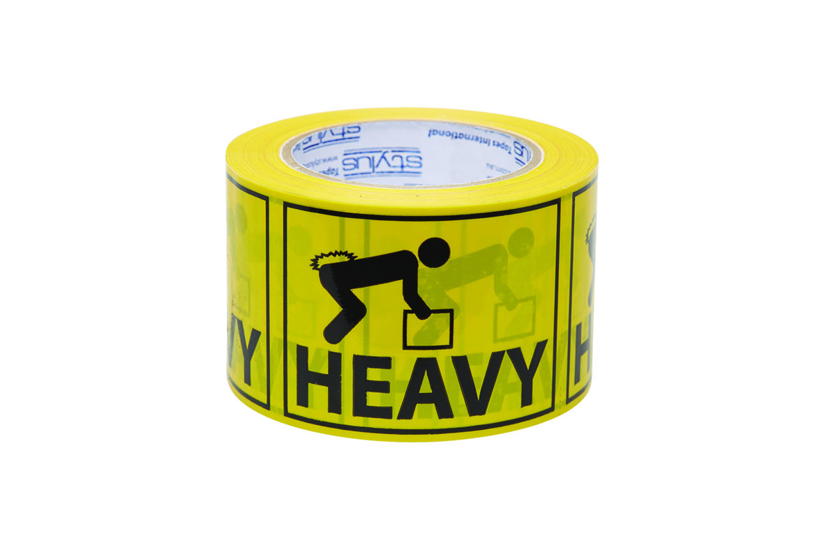 UNIFORM SAFETY 100X75MM PERFORATED PACKAGING LABELS HEAVYROLL 500