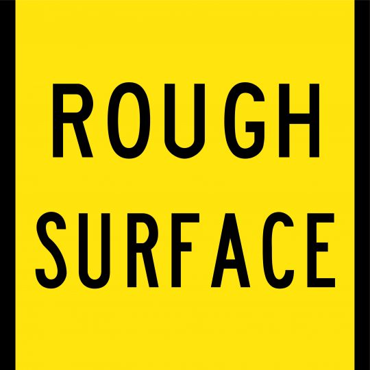 Widget Sign For Rough Rough Surface | Flood Signage, Multi Message Signs | USS