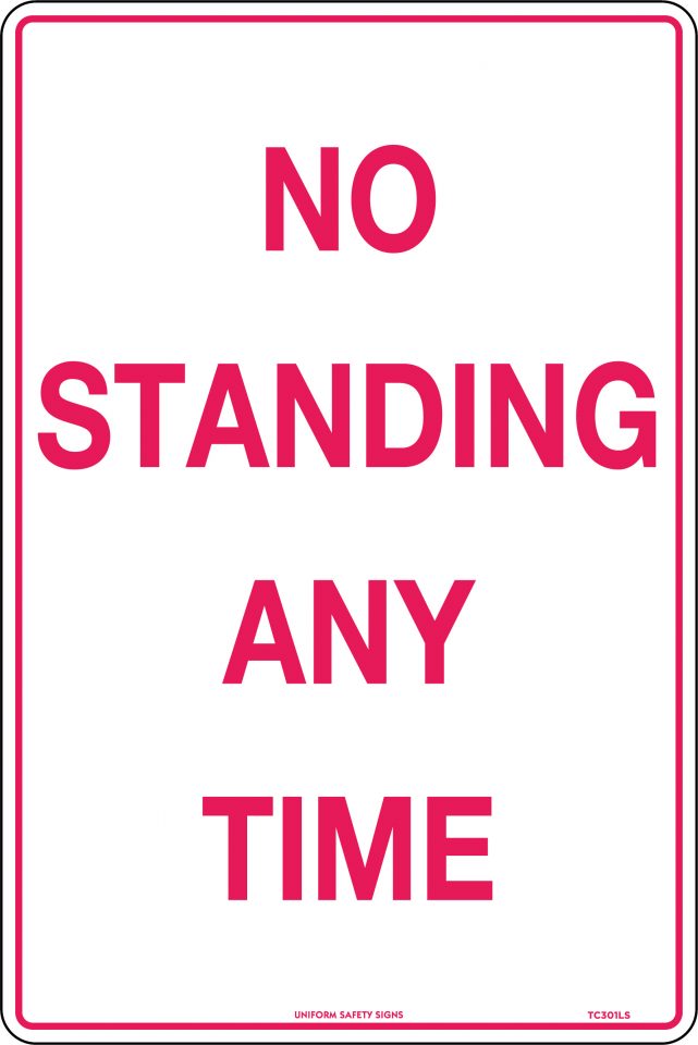No Standing Any Time Parking Signs USS no-standing-any-time-parking-signs-uss
