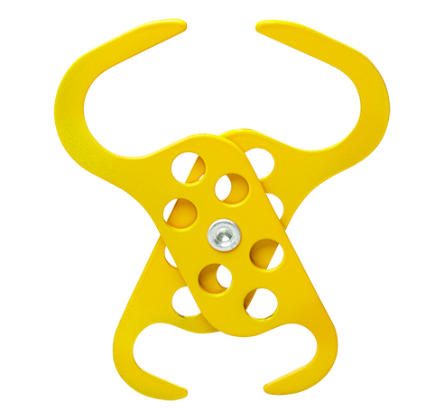 Yellow Scorpio Double Ended Lockout Hasp Safety Product