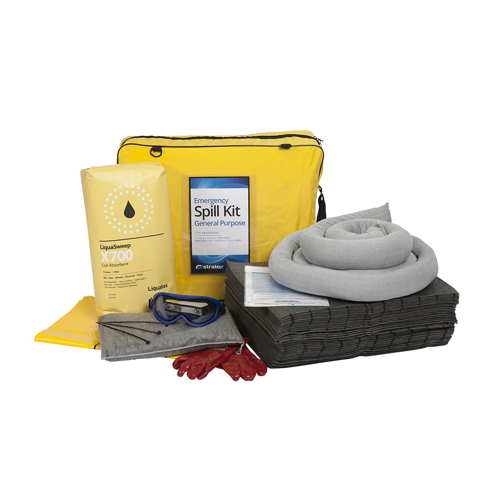 UNIFORM SAFETY 50 LTR CHEMICAL SPILL KIT 