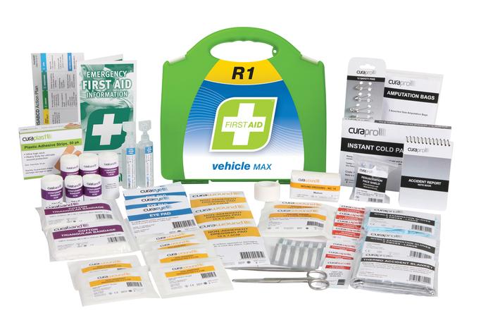 SIGN R1 VEHICLE MAX FIRST AID KITPLASTIC PORTABLE - FAR1V20 