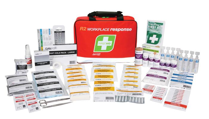 UNIFORM SAFETY FIRST AID KIT PORTABLE SOFT PACK NATIONAL 1-24 PERSONS