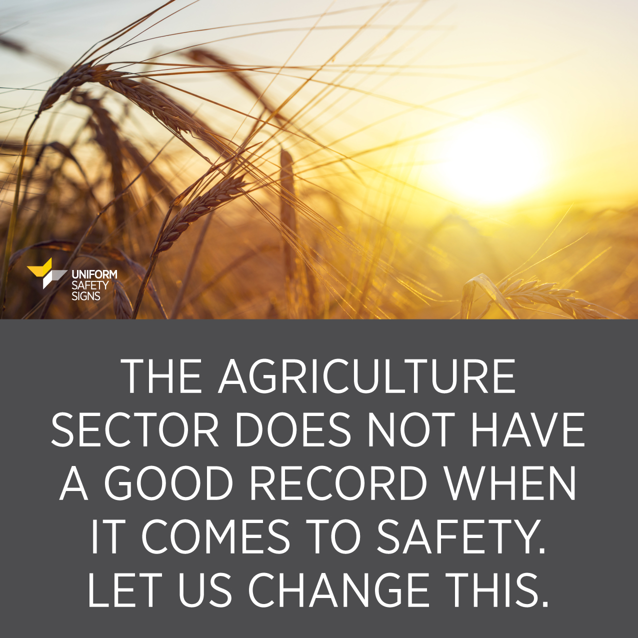 The Agriculture Sector Does Not Have A Good Record When It Comes To Safety. Let Us Change This