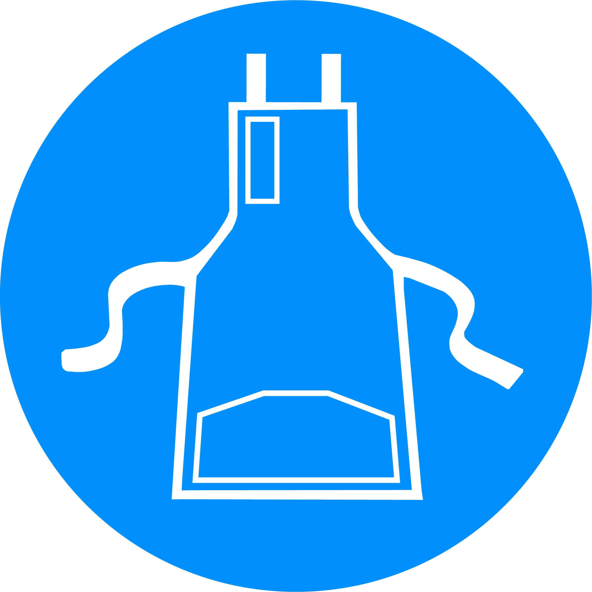 PICTOGRAM - ADHES - APRON ( 200MM) 