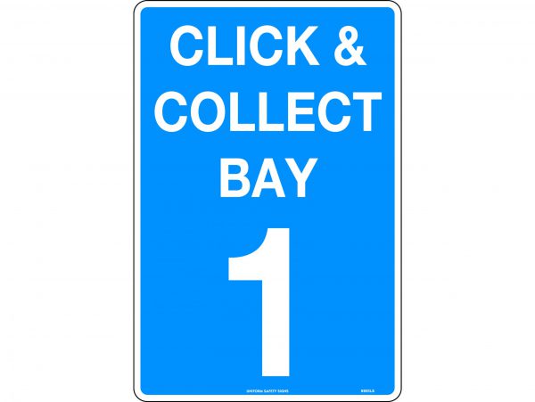 click and collect bay 1 300x450mm