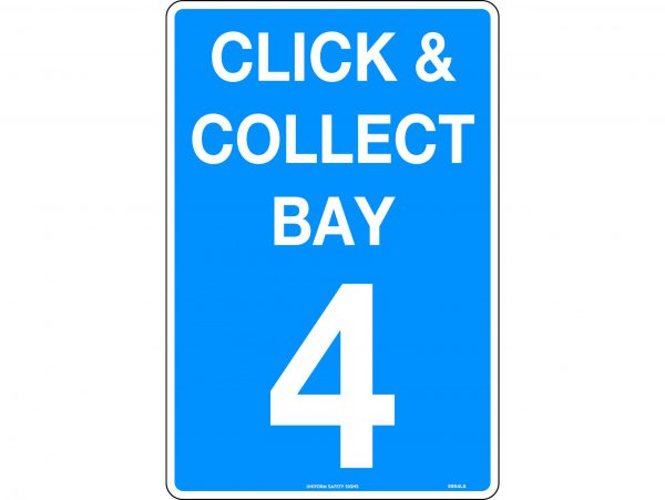 click and collect bay 4 300x450mm