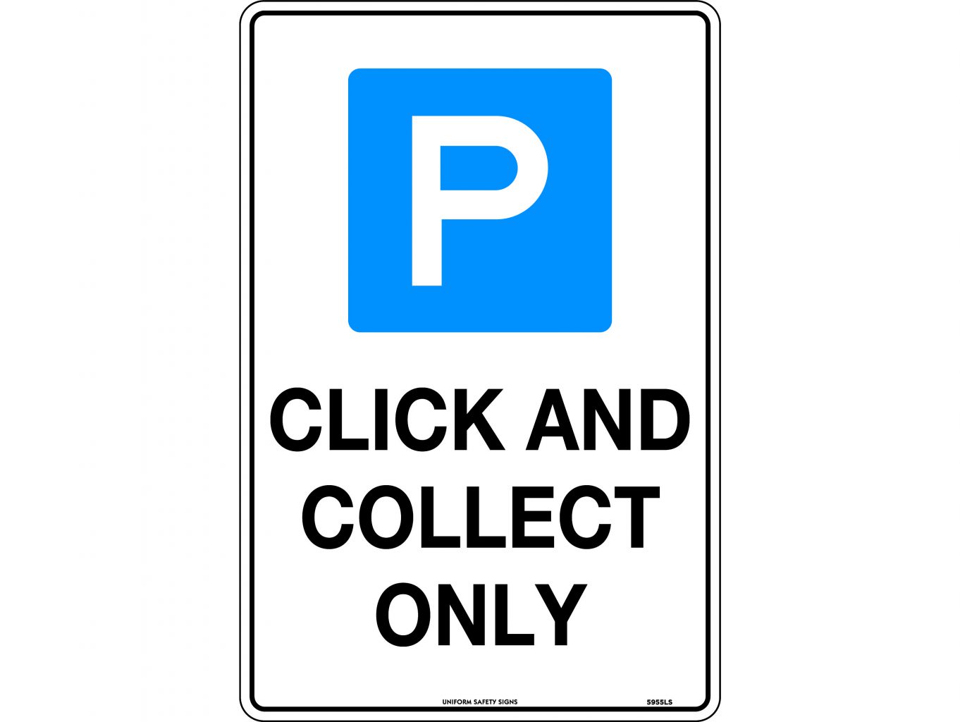 Parking Symbol, Click and Collect Only | Click and Collect | USS